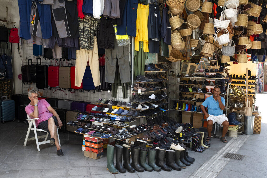 APTOPIX Greece Economy